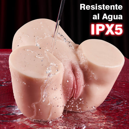 Natalia - Masturbadores Realistas Vibradores con Doble Entrada 2.5kg