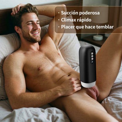 Sophia – Succión Poderosa Mejor Valor Dimensionamiento Cristalino Claro Masturbador Masculino Automático
