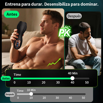 Alex - Entrenador de Glande Inteligente con Rotación y Vibración Multi-Frecuencia