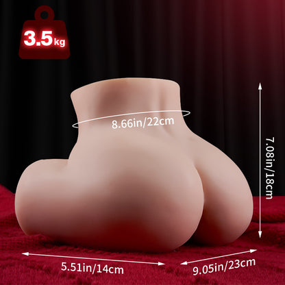 Natalia - Masturbadores Realistas Vibradores con Doble Entrada 2.5kg