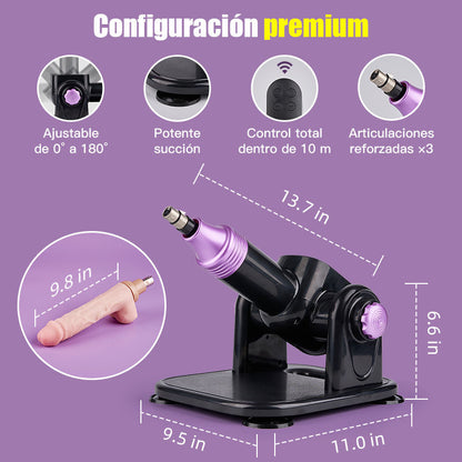 Thrust Master – Máquina sexual con motor más grande, ajustable a 180°, juguete sexual de empuje para mujeres