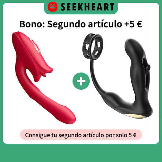 Vibrador superexplosivo + masajeador de próstata: combinación popular, oferta por tiempo limitado