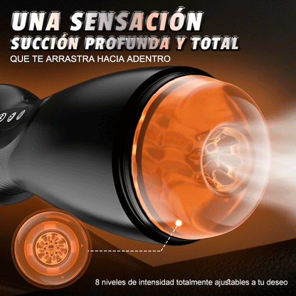 Evolution-8 Succionador 10 Vibrador One Touch Orgasmo Masturbador Digital al Vacío