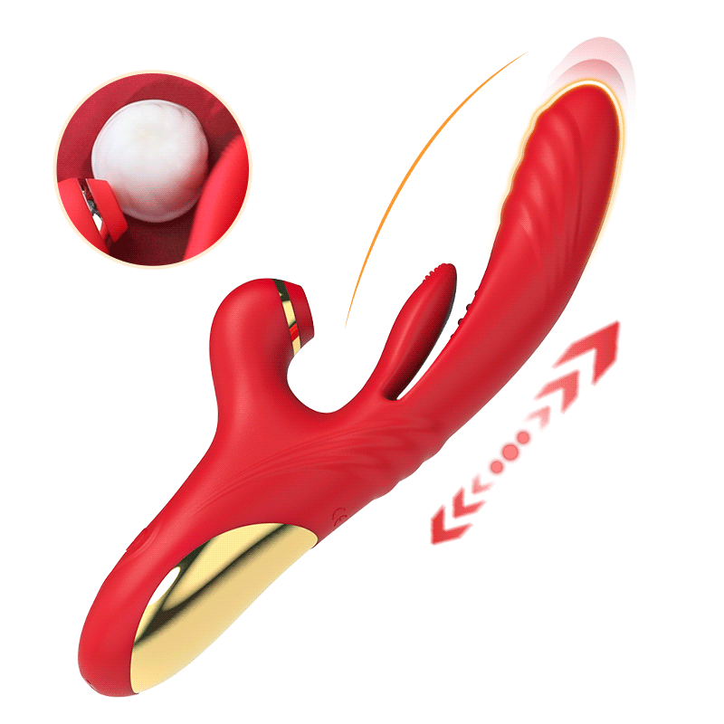 Reverie - 3 Empuje y vibración 7 Chupar 10 Golpecitos Punto G Vibrador