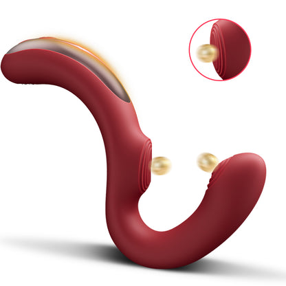 Varita mágica —— Vibración y percusión de 9 frecuencias, vibrador de diseño ergonómico