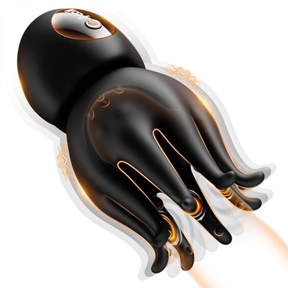 Octopus - Estimulación por vibración multimodo y envoltura 3D de tentáculos
