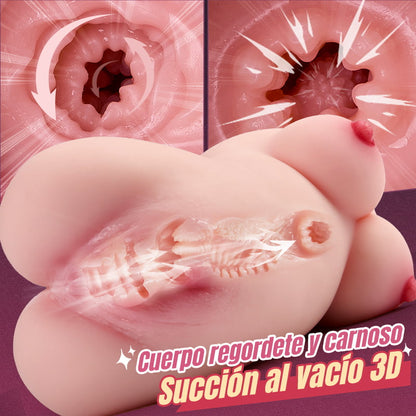 Bailey —— Cuerpo regordete extra grueso, ajustado, sobrepeso 1 kg, suave