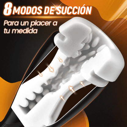 SolaceX - 8 Succionador 10 Vibrador One Touch Orgasmo Masturbador Digital al Vacío