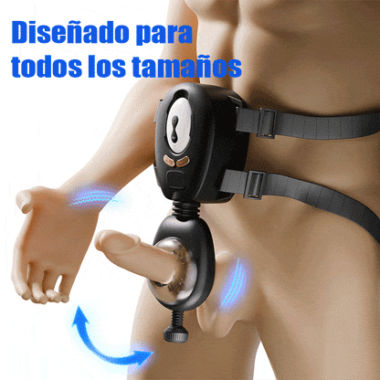 AssistPro-9 Estiramiento 9 Cinturón vibratorio Masturbador portátil