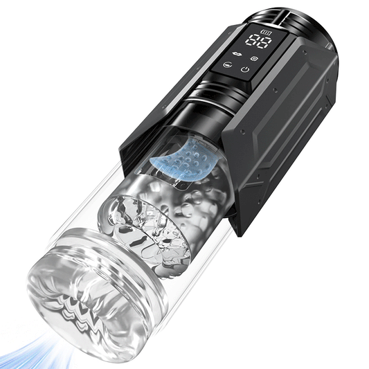 King - Masturbador automático 4 en 1 para hombres, 100% impermeable