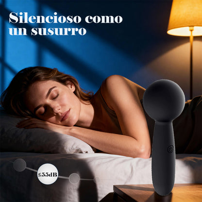 Mini masajeador con 10 modos para el placer sexual de mujeres y parejas