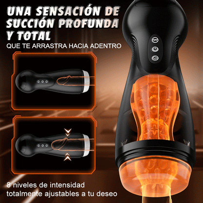 Evolution-8 Succionador 10 Vibrador One Touch Orgasmo Masturbador Digital al Vacío