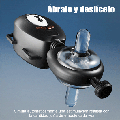 AssistPro-9 Estiramiento 9 Cinturón vibratorio Masturbador portátil