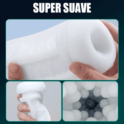 【Lubricación gratuita incluida】NOVA-Mate Mecánico 3 Chupar 4 Vibrar APP Controlado Masturbador masculino