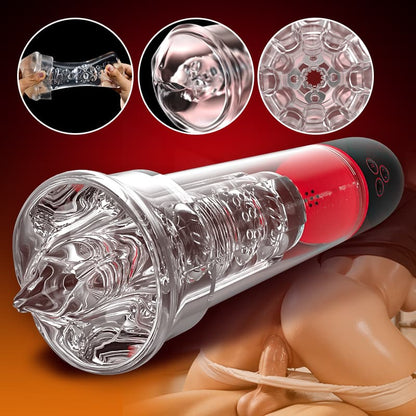 Automatisk penispump vibration 3 sug 9 vibration S-HANDE