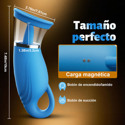 Sierra - Estimulador de Clítoris y Pezones con Succión Intensa y Lengua