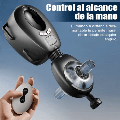 AssistPro-9 Estiramiento 9 Cinturón vibratorio Masturbador portátil
