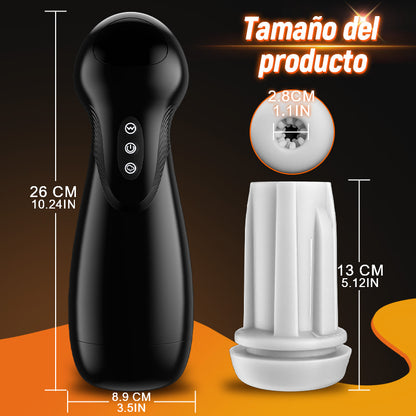 SolaceX - 8 Succionador 10 Vibrador One Touch Orgasmo Masturbador Digital al Vacío